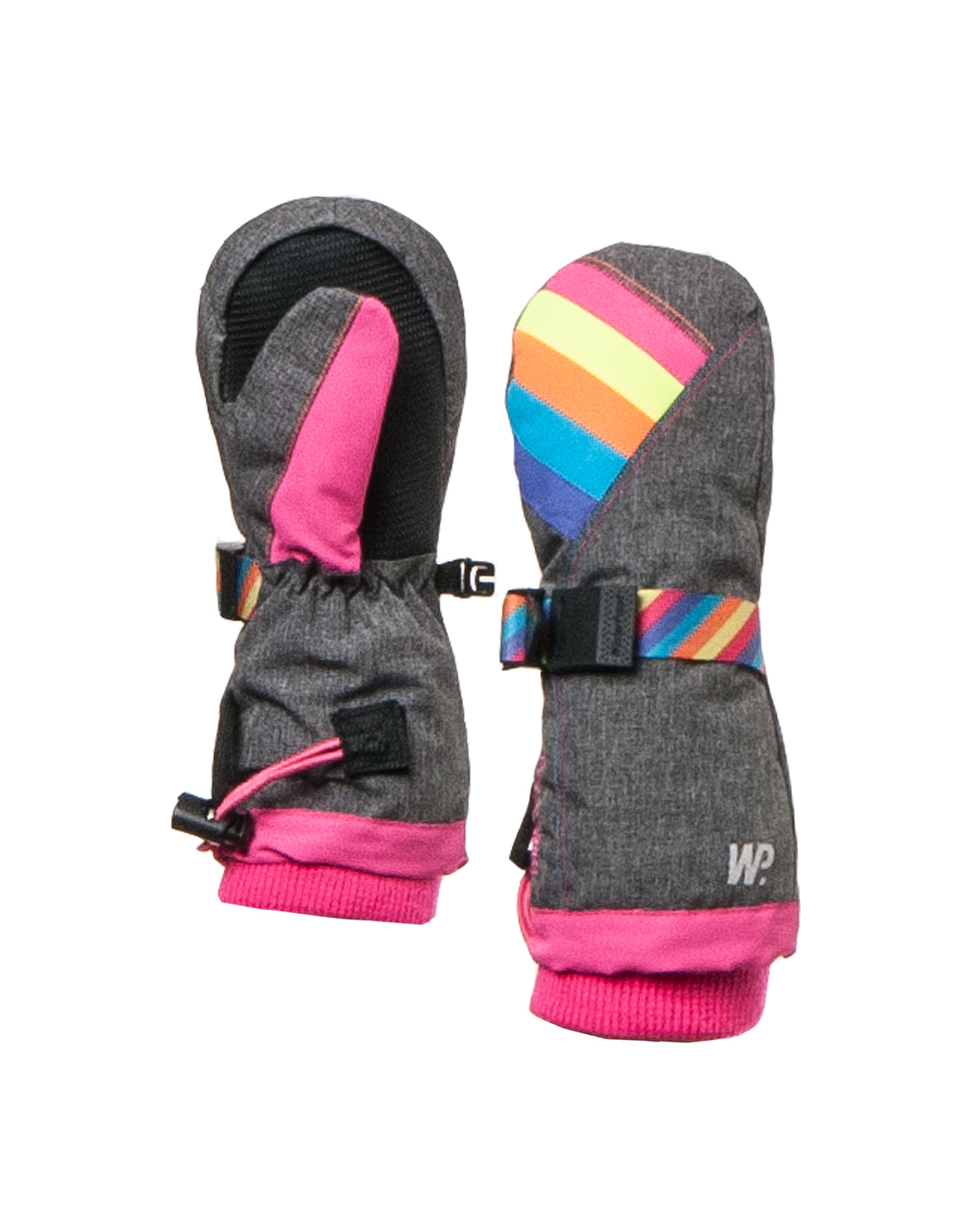 GIRLS 2-6X RAINBOW MITTEN