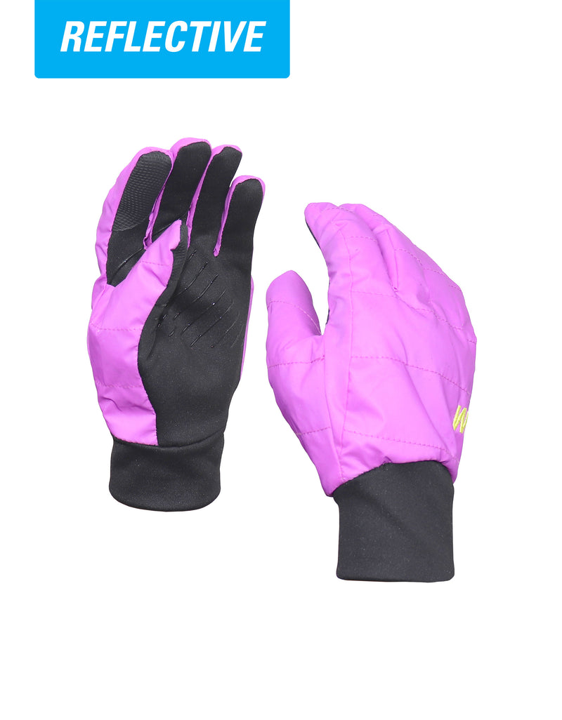 GIRLS 4-16 TOUCH TECH  REFLECTIVE COMMUTER GLOVE