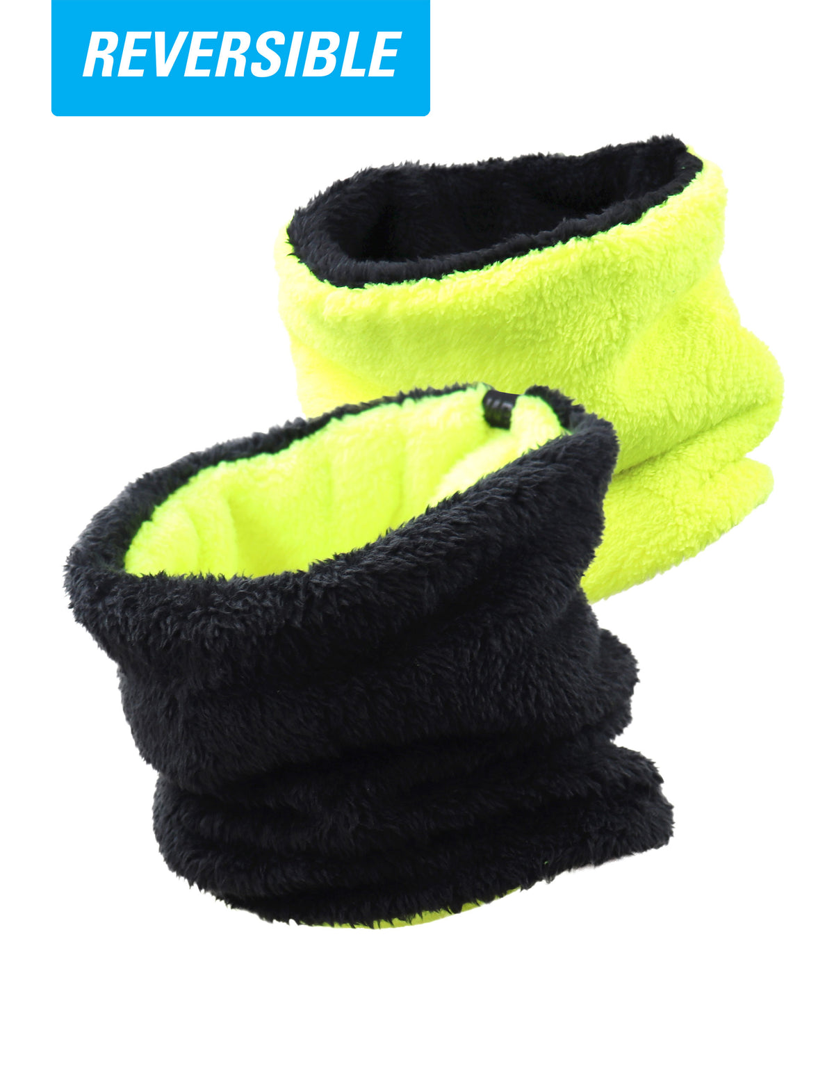 BOYS REVERSIBLE PLUSH NECK WARMER