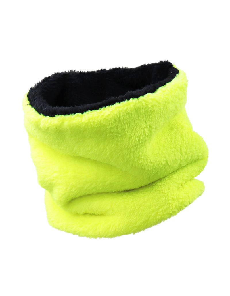 BOYS REVERSIBLE PLUSH NECK WARMER