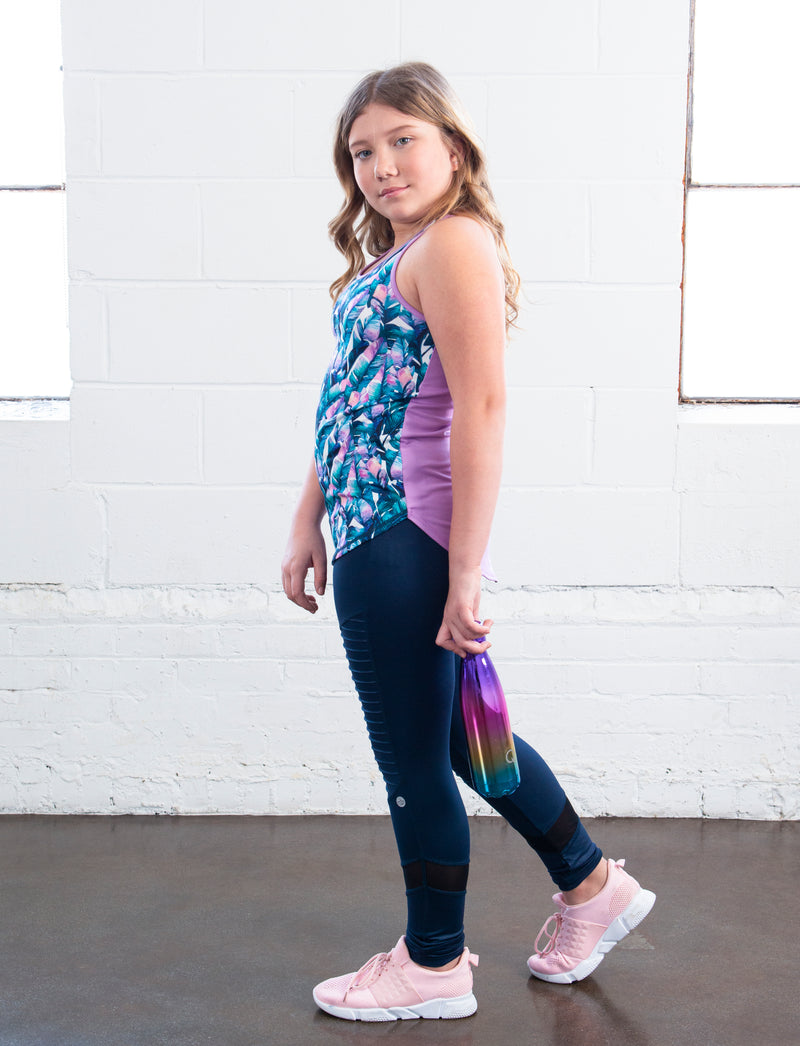 GIRLS SCOOPED RACERBACK TANK